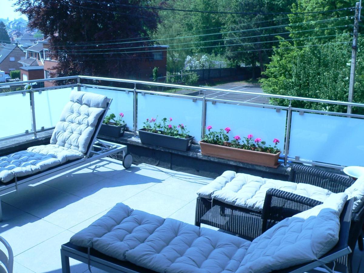 Liege 4420 Rue Jean Jaures 45 Grande Maison Joyeuse Avec Terrasse 30M2 Pour 8 Personnes Maximum Сен-Никола Экстерьер фото